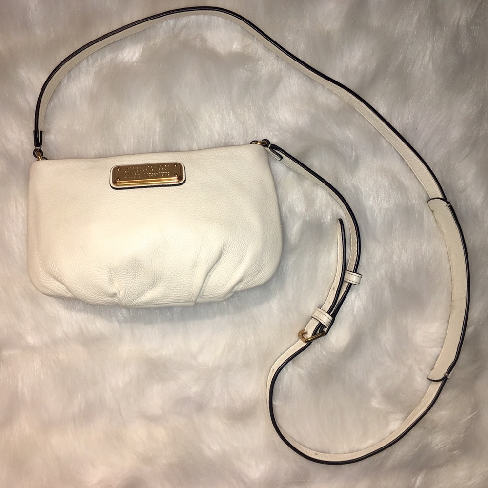 Marc Jacobs White Leather Crossbody